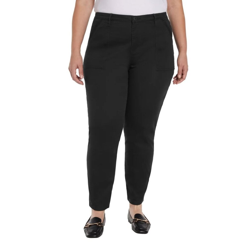 Black -‎ Banana Republic Ladies' High Rise Twill Pant